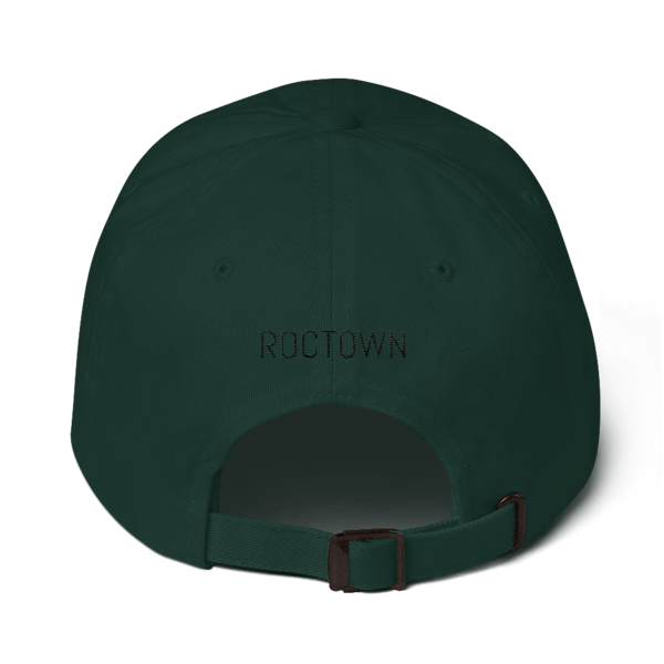 Classic ROCTOWN Dad Cap Black Stitch - Image 5