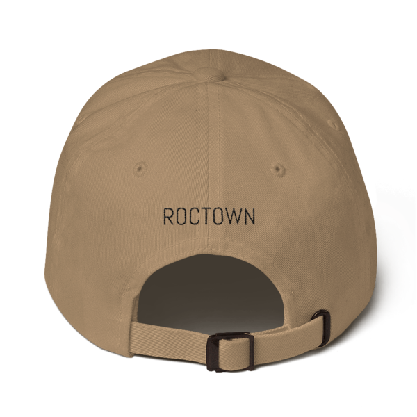 Classic ROCTOWN Dad Cap Black Stitch - Image 6