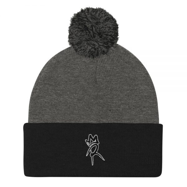 ROCTOWN LOGO Pom-Pom Beanie - Image 5