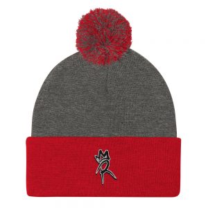 ROCTOWN LOGO Pom-Pom Beanie