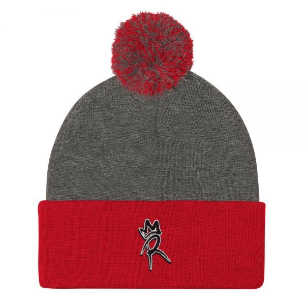 ROCTOWN LOGO Pom-Pom Beanie